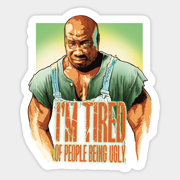 im tired Sticker by Paskalamak